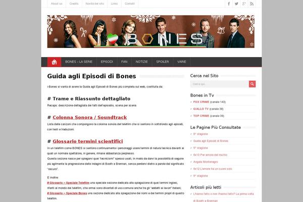 MineZine theme site design template sample