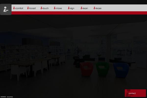 Shadow theme site design template sample