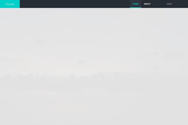 Haze theme site design template sample