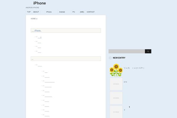 Site using PS Auto Sitemap plugin