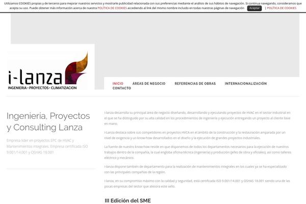 i-lanza.com site used Ingenieria