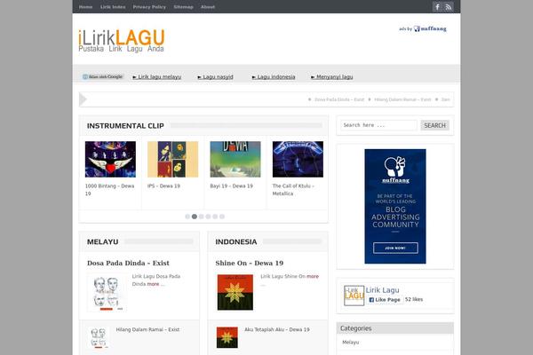 Goodnews481 theme site design template sample
