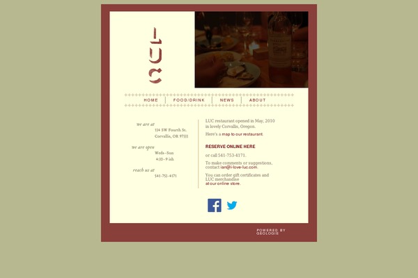 i-love-luc.com site used Luc
