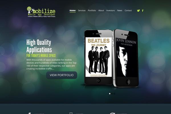 Fusion theme site design template sample