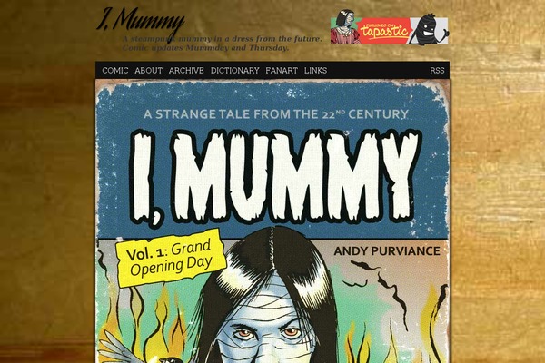 Site using Comic Easel plugin