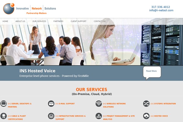 Circles theme site design template sample