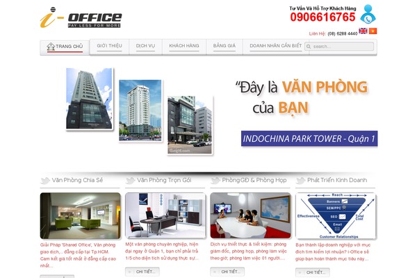 Balance theme site design template sample