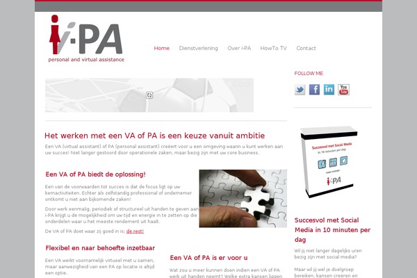 Progressio theme site design template sample