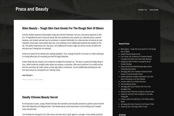 Gibson theme site design template sample