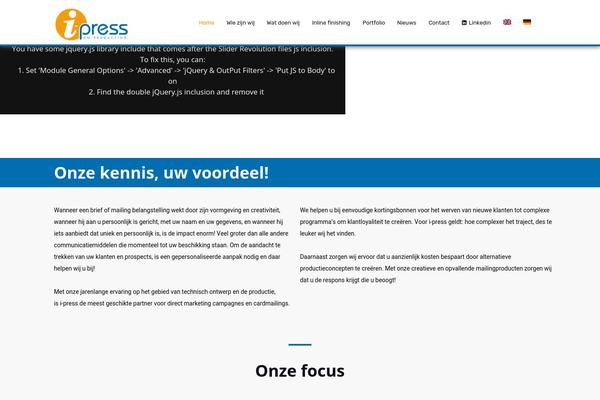 Unbound theme site design template sample