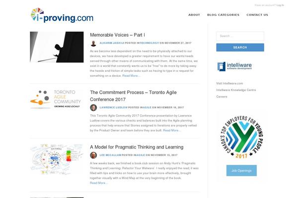 OnePress theme site design template sample