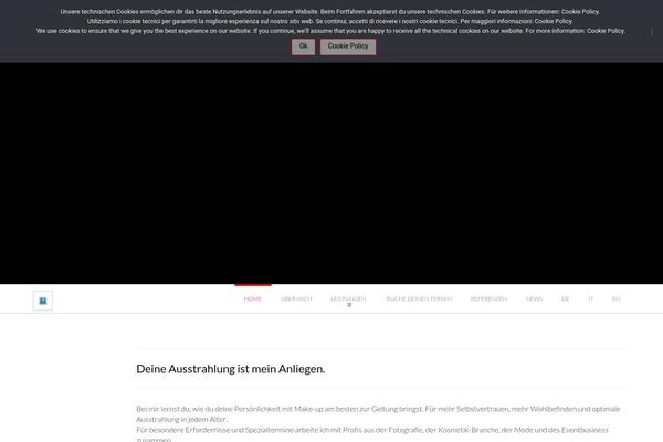 X Child theme site design template sample