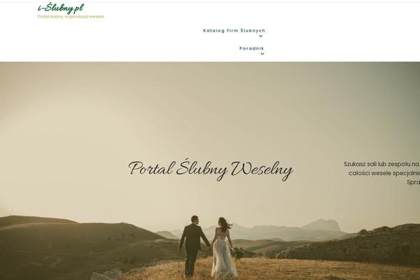 Neve theme site design template sample