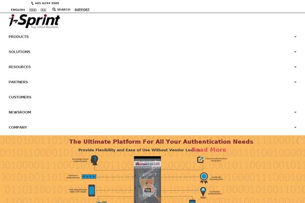 Site using Wp-floating-menu plugin