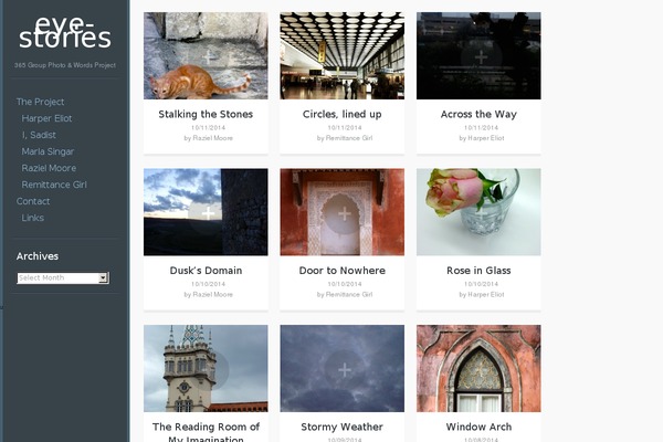Gridster theme websites examples