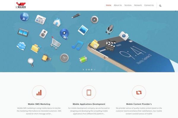 Savant theme site design template sample