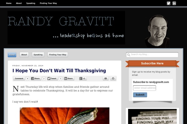 Get Noticed theme site design template sample