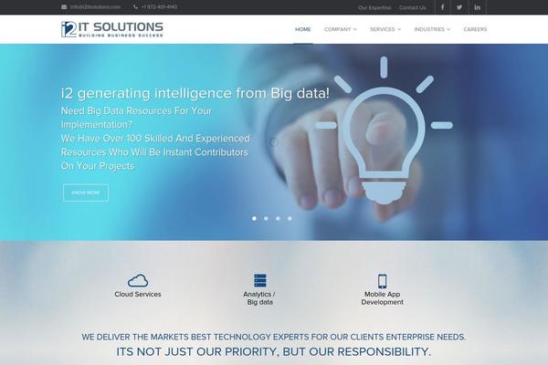 Maskitto Light theme site design template sample