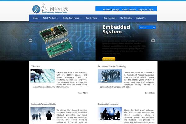 TheSource theme site design template sample
