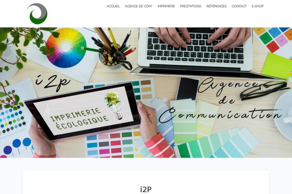 i2p.fr site used Flatter_wp