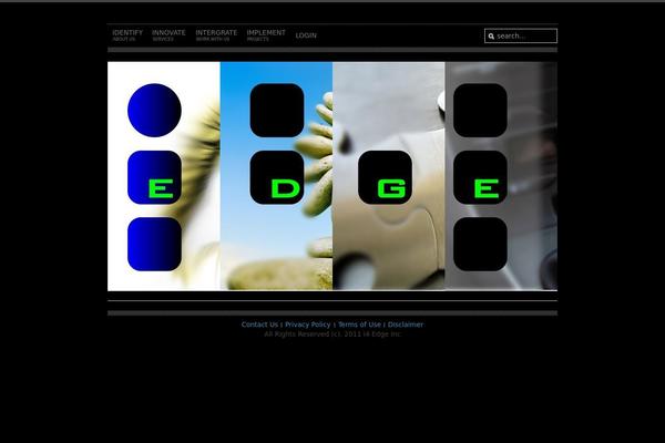 Nano theme site design template sample