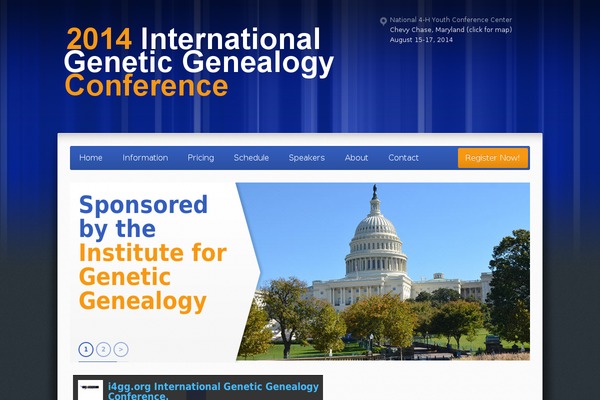 Big-event theme site design template sample