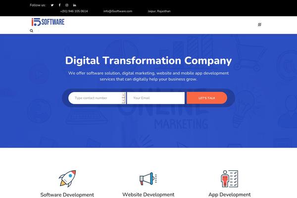 GeoBin theme site design template sample