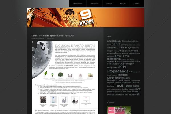 Piano Black theme site design template sample