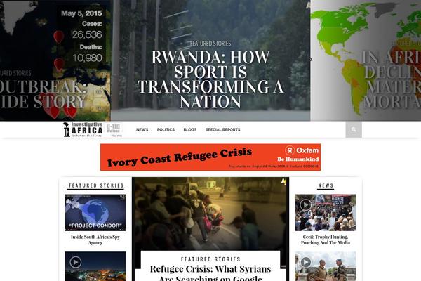 Braxton theme site design template sample