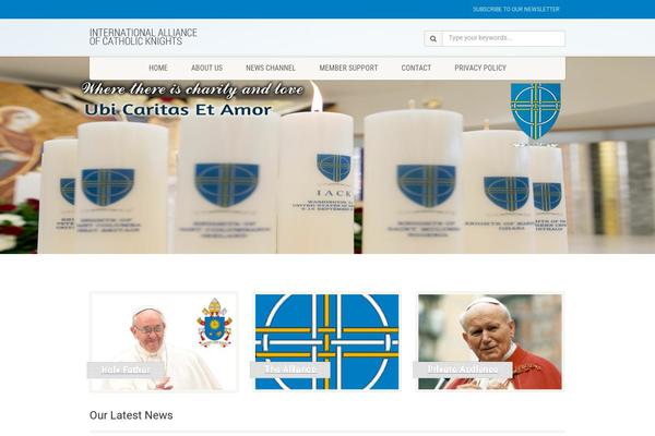 NativeChurch theme site design template sample
