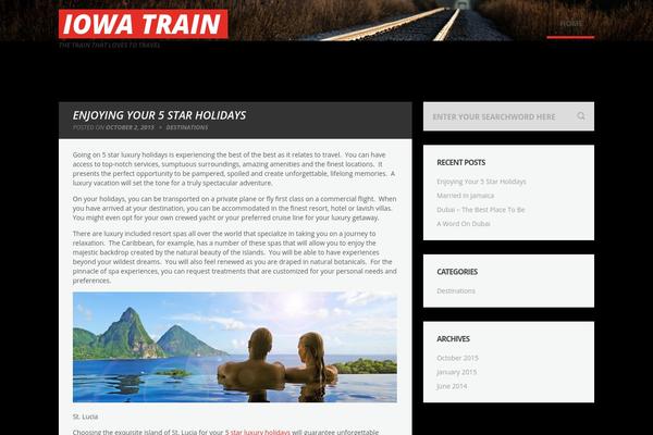 Cafe theme site design template sample