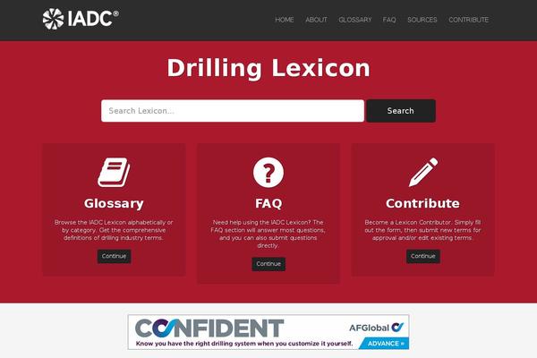 iadclexicon.org site used KnowledgePress