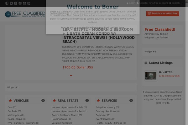 ClassiPress theme site design template sample