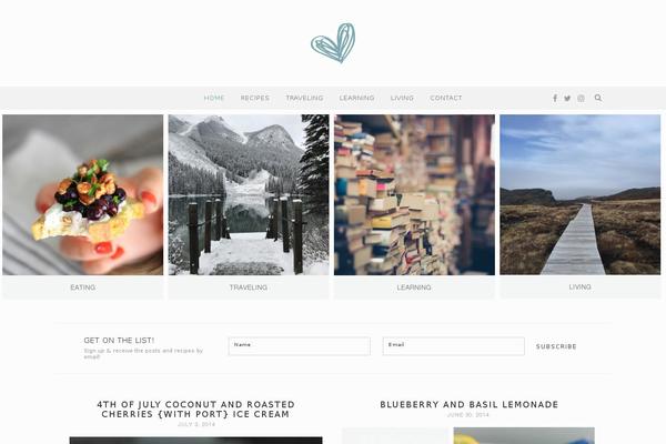 Tuulikki theme site design template sample