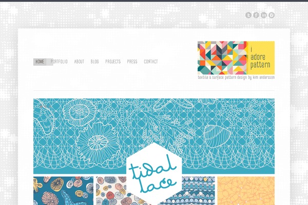 Equilibrium theme site design template sample