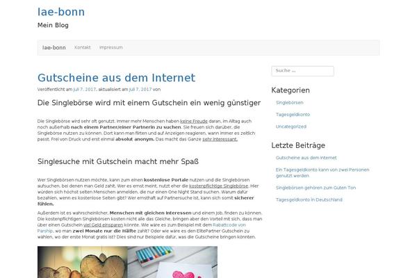 Tk theme site design template sample