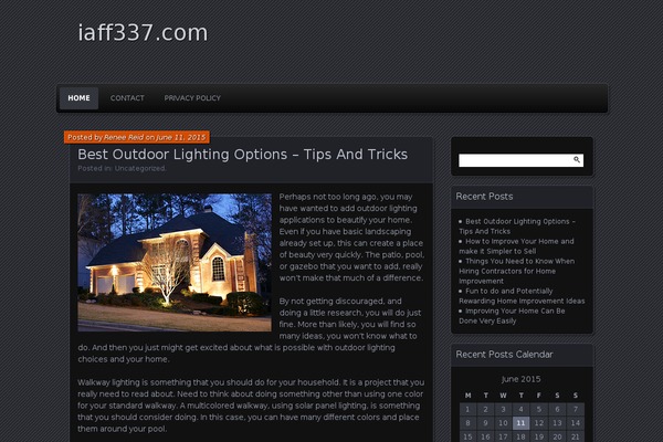 Parament theme site design template sample