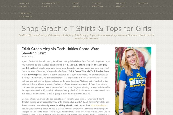 Fabric theme site design template sample