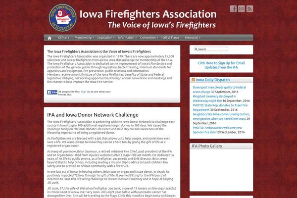 iafireassn.org site used iFeature