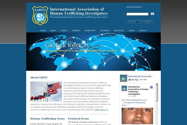 iahti.org site used Slamdot-child-theme