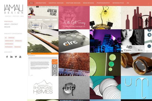Ink theme site design template sample