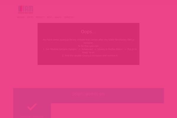 Impreza Child theme site design template sample