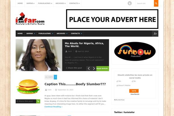 Magnovus theme site design template sample