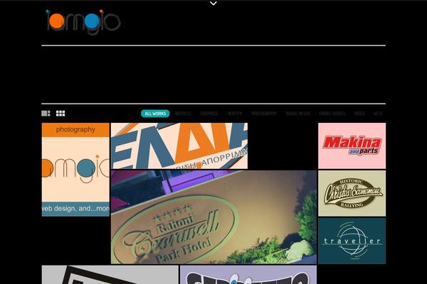 Daisho theme site design template sample