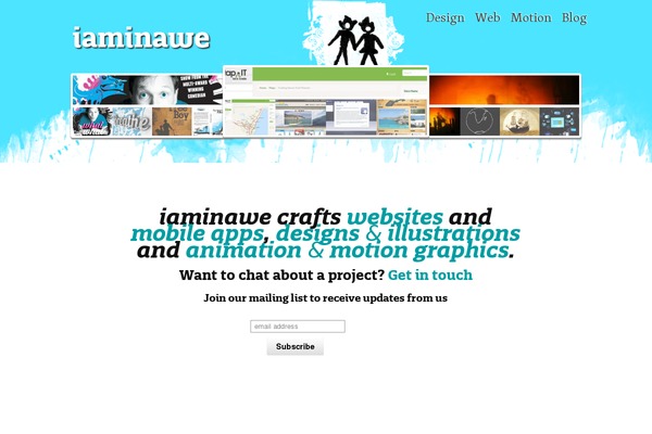 Notepad Chaos theme site design template sample