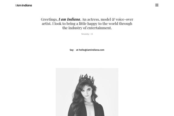 Dendrite theme site design template sample