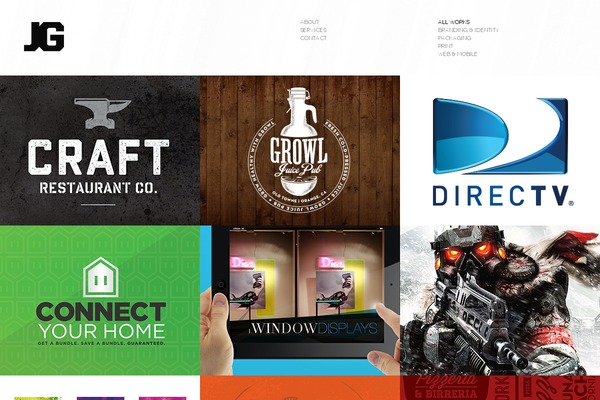 Konzept theme site design template sample