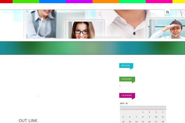 Inkzine theme site design template sample