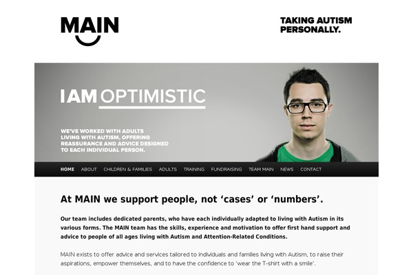 Main theme site design template sample