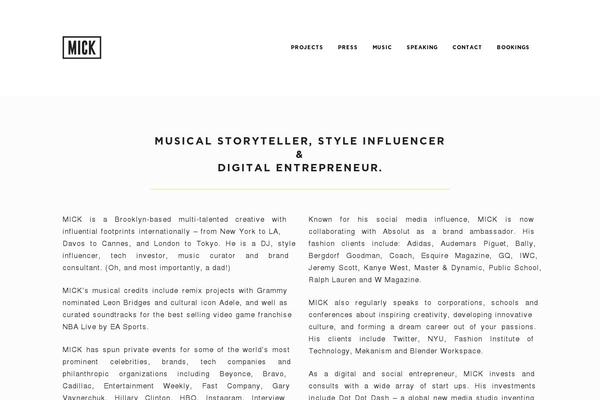 Site using Mgl-instagram-gallery plugin